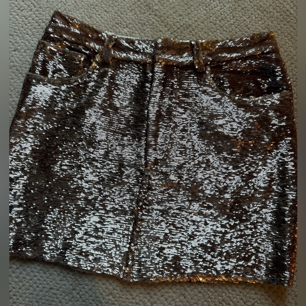 Iro Sequin Skirt